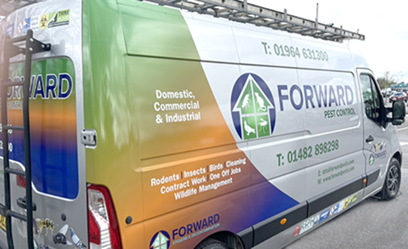 Fo=rward Services Van